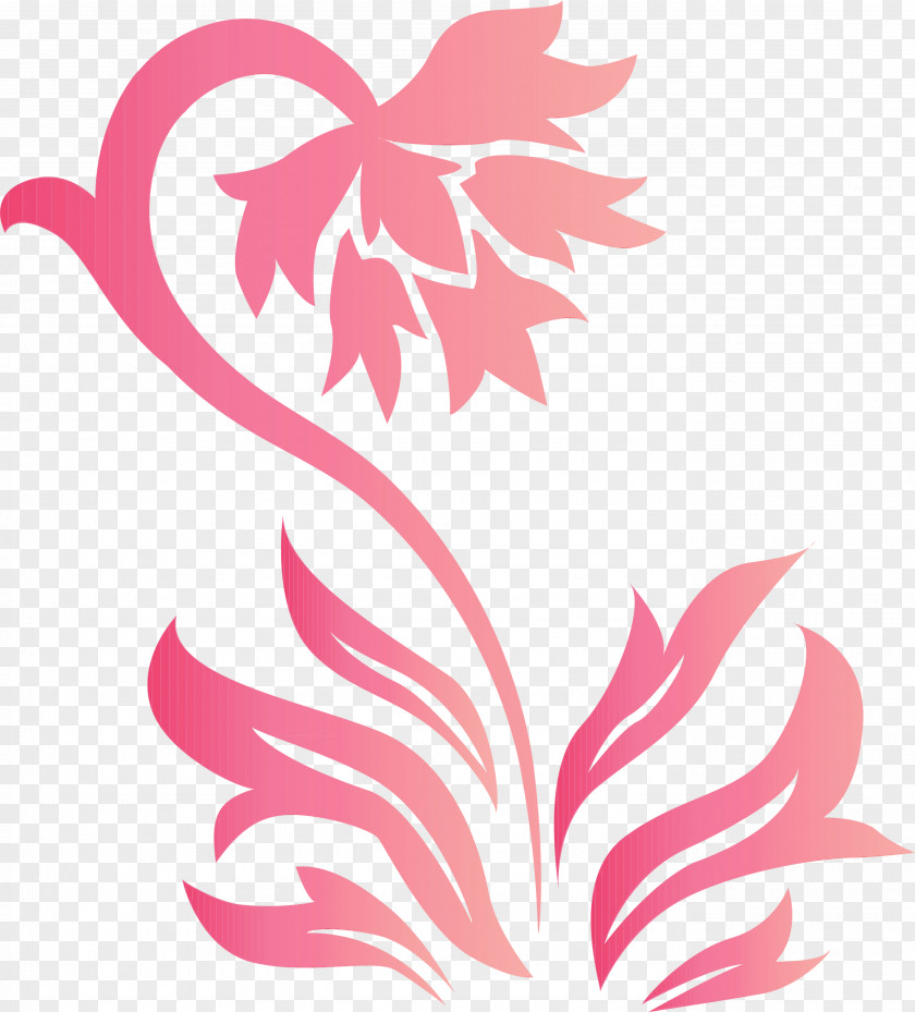 Leaf Pink Plant PNG