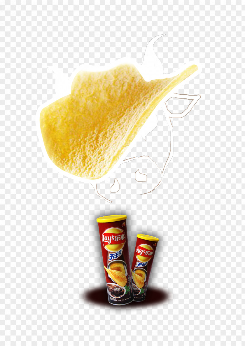 Cute Fool 's Day Is A Cow' S Mischievous Potato Chips Junk Food Chip April Fools PNG