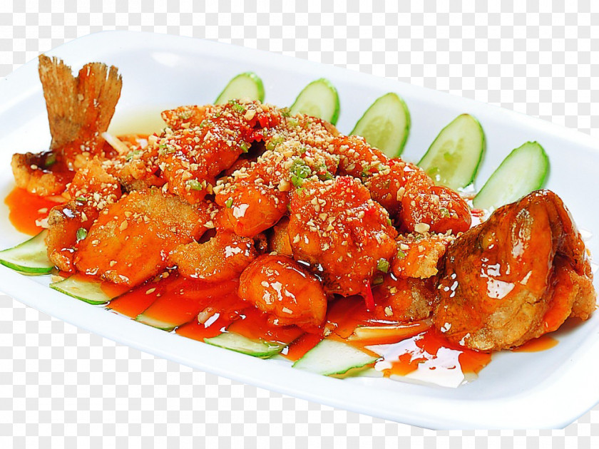 Delicious Sweet And Sour Fish Chinese Cuisine Sichuan Vegetable Regional PNG
