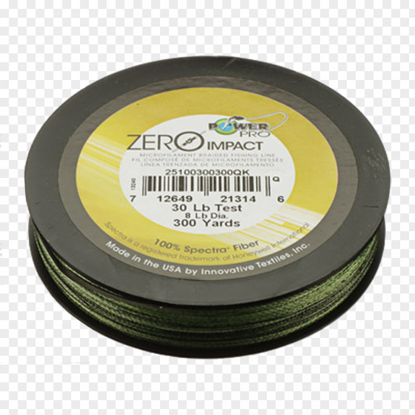 Fishing Power Pro Braided Line Green PNG