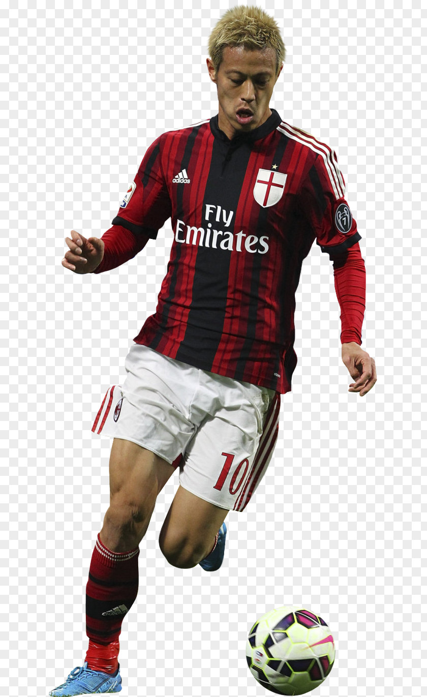 Football Keisuke Honda A.C. Milan Player C.F. Pachuca PNG