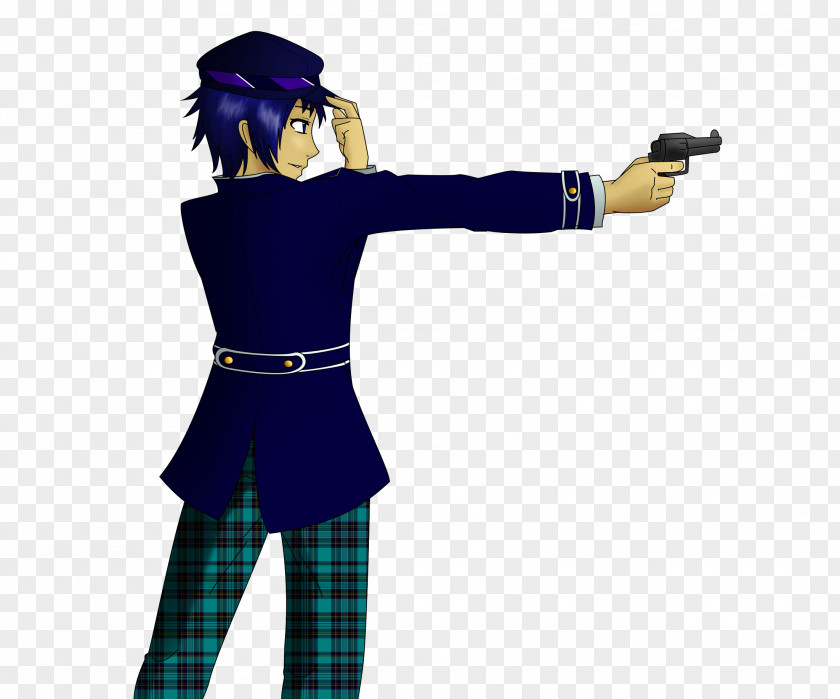 Naoto Shirogane Character Fiction Tartan Costume Animated Cartoon PNG