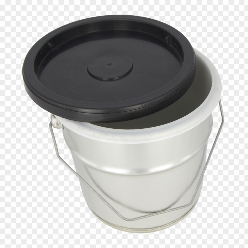 Plastic Paint Bucket Mockup Lid Packaging And Labeling PNG