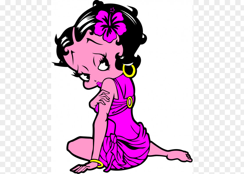Betty Boop Vector Image Decal Animated Cartoon Sticker PNG
