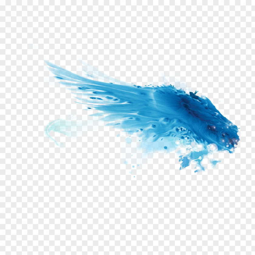 Blue Water Wings Transparency And Translucency Drop Download PNG