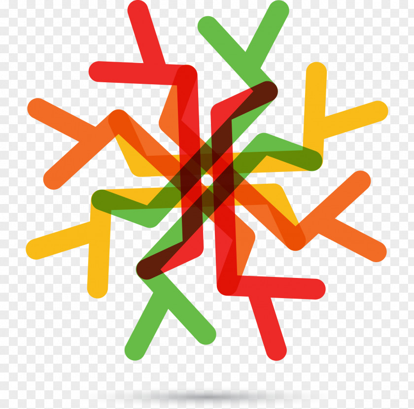 Color Snow Pattern Logo Adobe Illustrator PNG