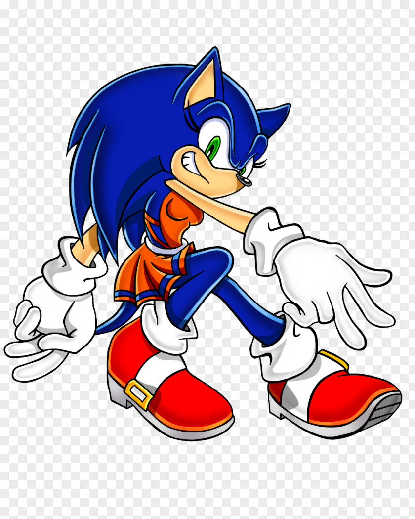 Gender Bender Sonic The Hedgehog Shadow Tails Sonia PNG