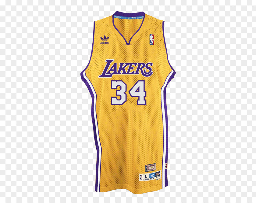 Los Angeles Lakers 1996–97 Season NBA Jersey Swingman PNG