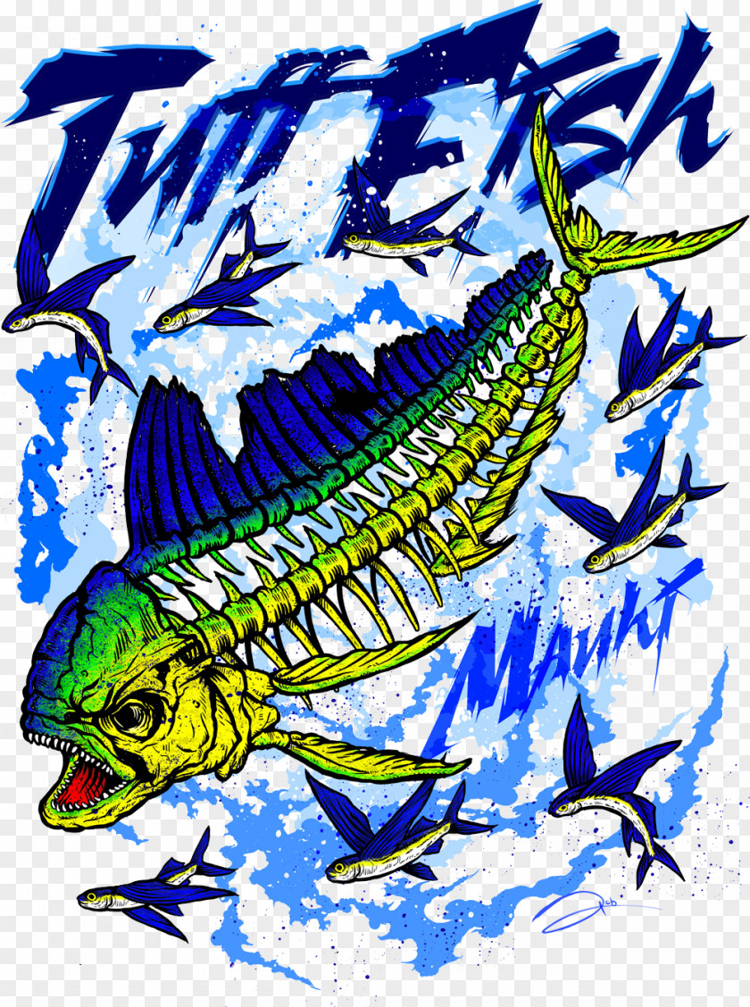 Mahi-mahi Color Blue PNG