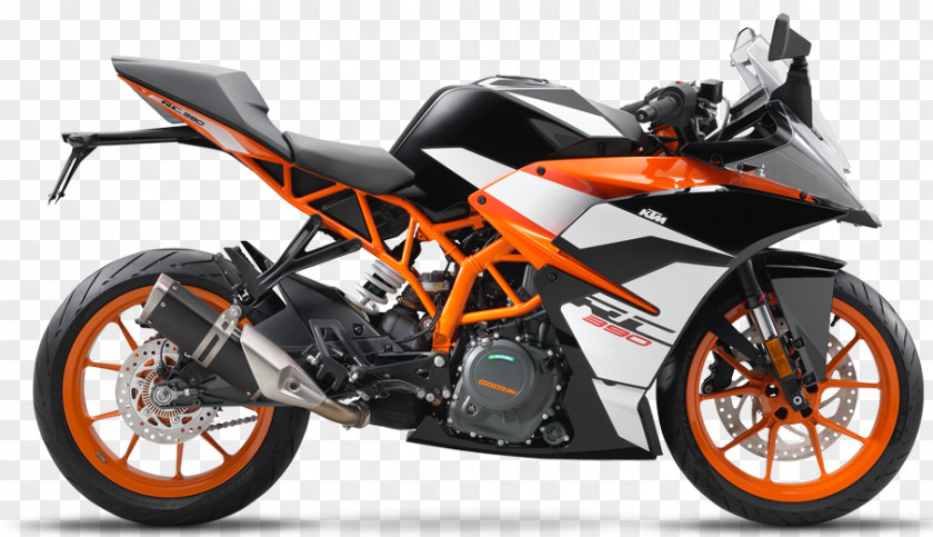 Motorcycle KTM RC 390 FIM Supersport 300 World Championship Sport Bike PNG