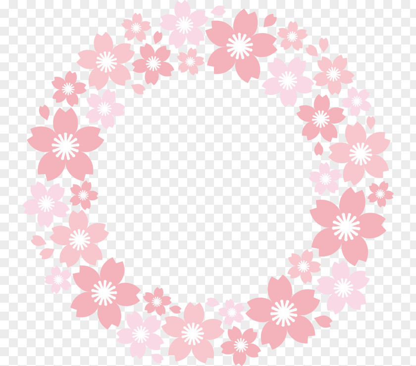 Pink Floral Decoration Flower Download PNG
