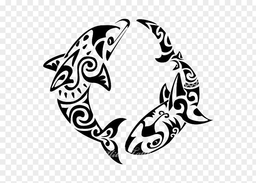 Shark Polynesia Abziehtattoo Māori People PNG