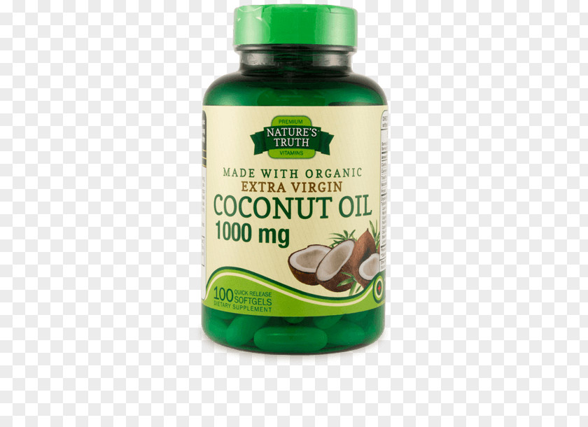 Virgin Coconut Oil Organic Food Health PNG