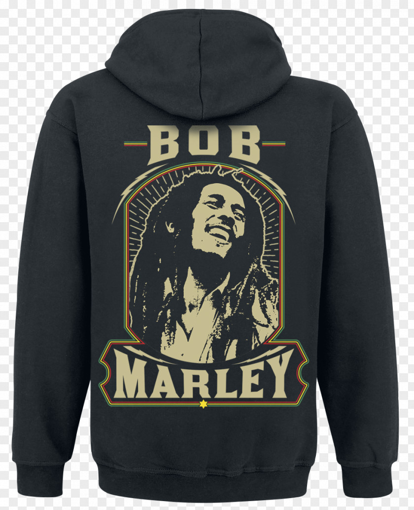 Bob Marley Hoodie T-shirt Zipper Clothing PNG