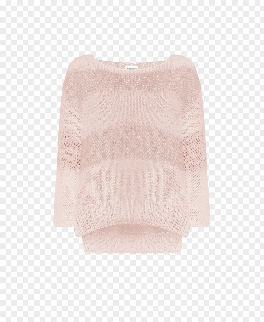 Roz Sleeve Blouse Peach PNG