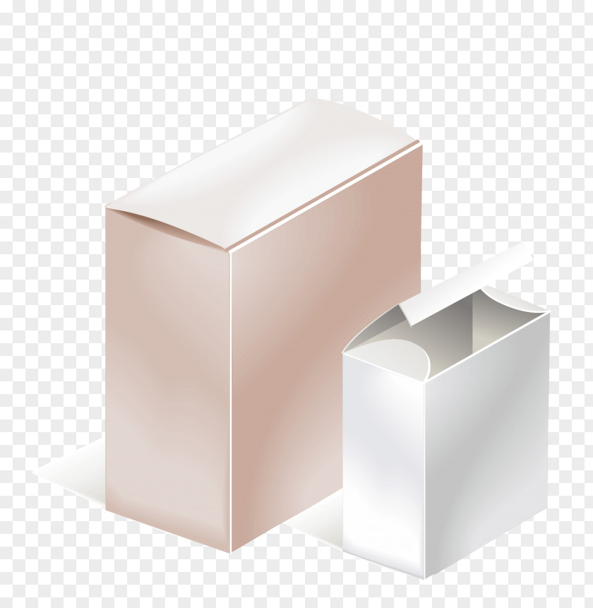Box Paper Packaging And Labeling PNG