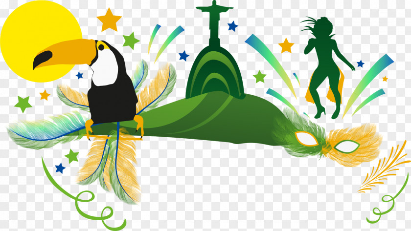 Brasil Brazilian Carnival In Rio De Janeiro Clip Art PNG