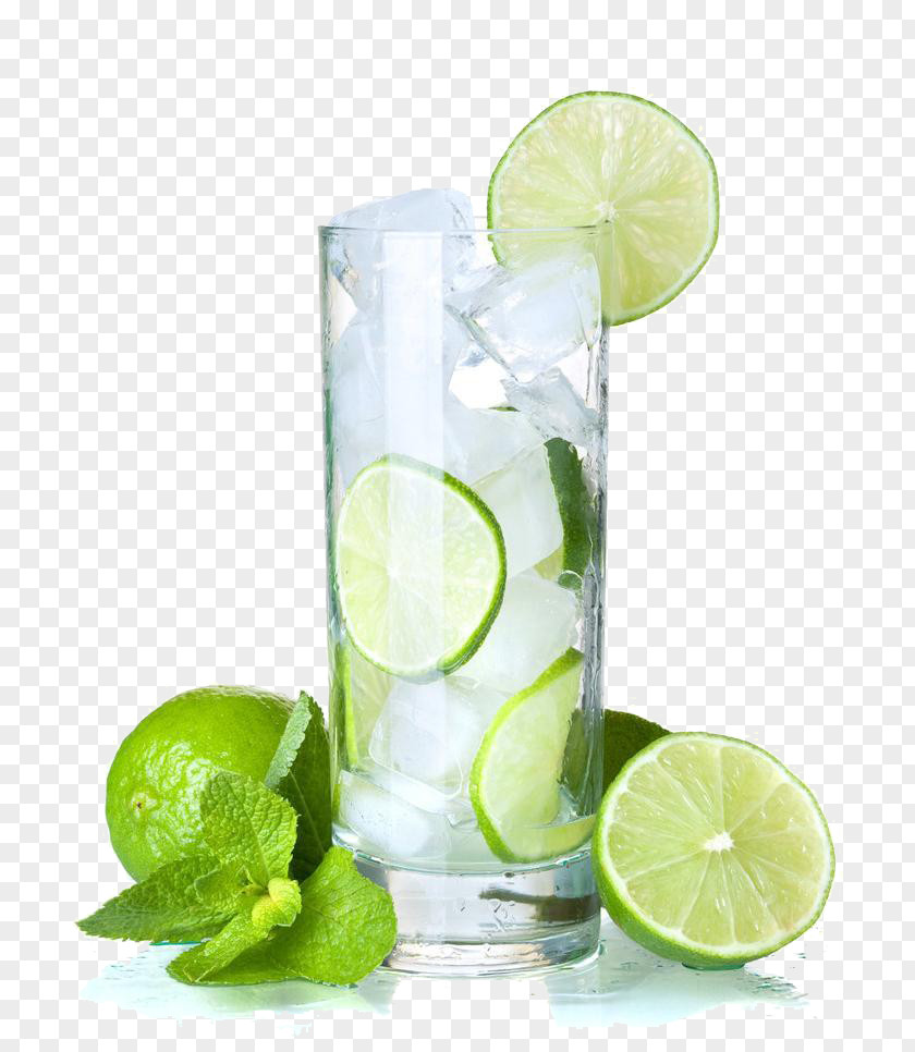 Cold Drink Cocktail Malibu Daiquiri Carbonated Water Lemonade PNG