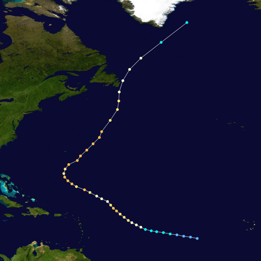 Hurricane 2004 Atlantic Season Wilma Ivan Donna PNG