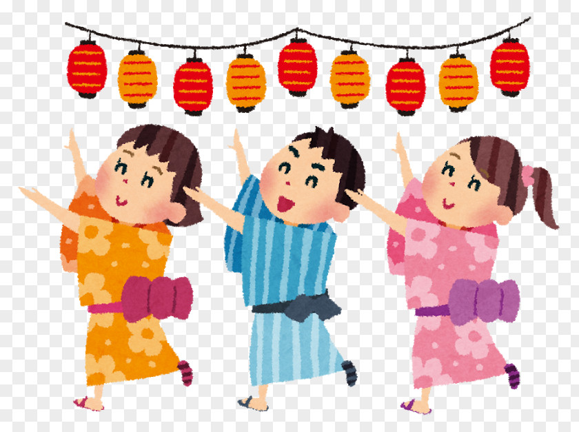 Japanese New Year Bon Odori Festival 夏祭り Taiko 無音盆踊り PNG