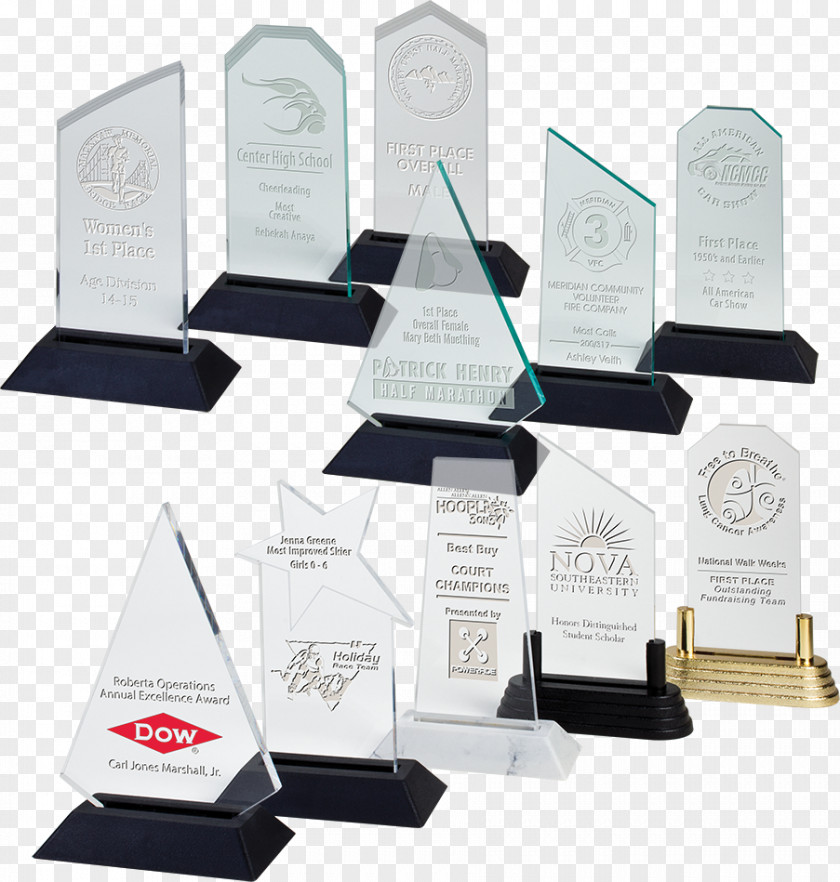 Plaque Poly Placard Acrylic Trophy Paper PNG