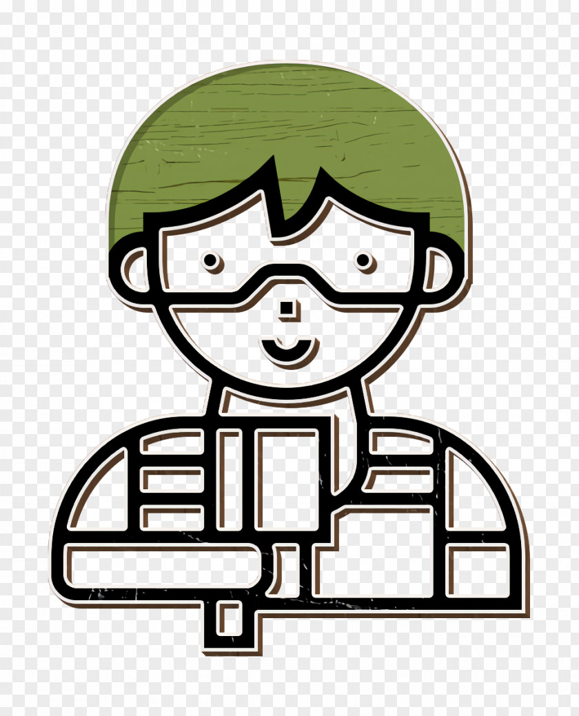 Professions And Jobs Icon Construction Worker Lumberjack PNG