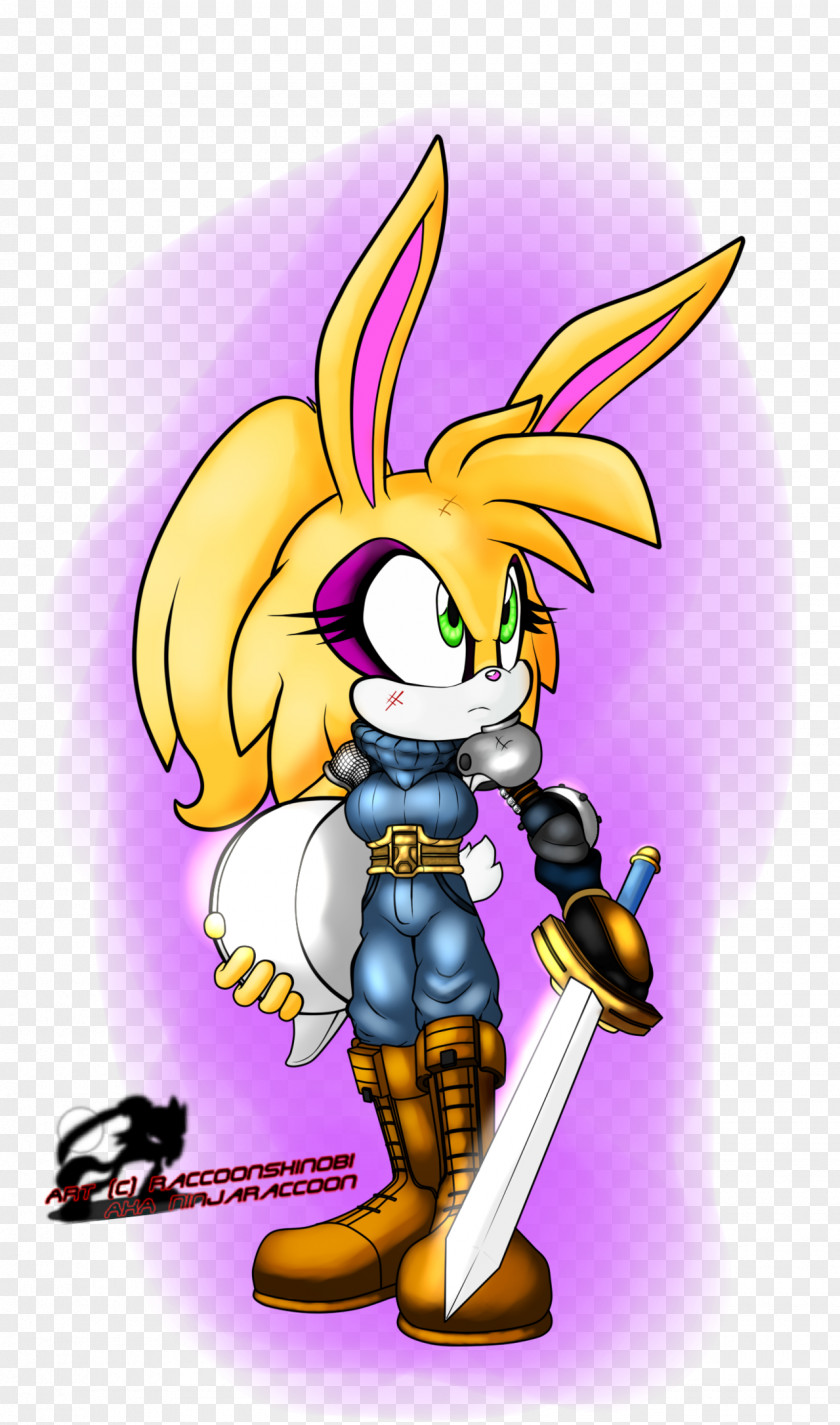 Rabbit Bunnie Rabbot Fan Art PNG