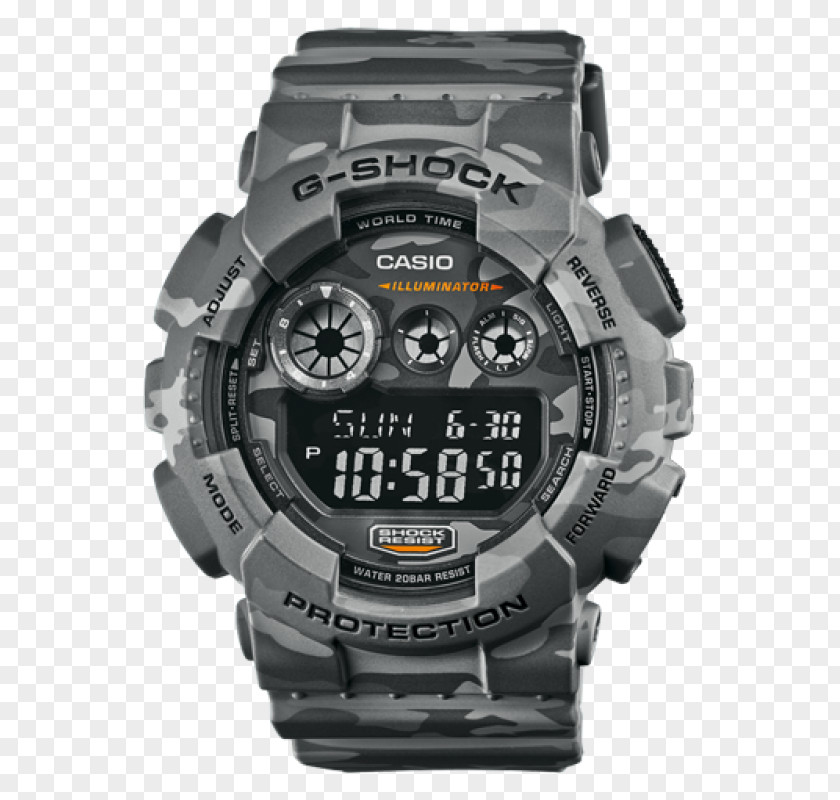 Watch Master Of G G-Shock GD-120CM Casio PNG