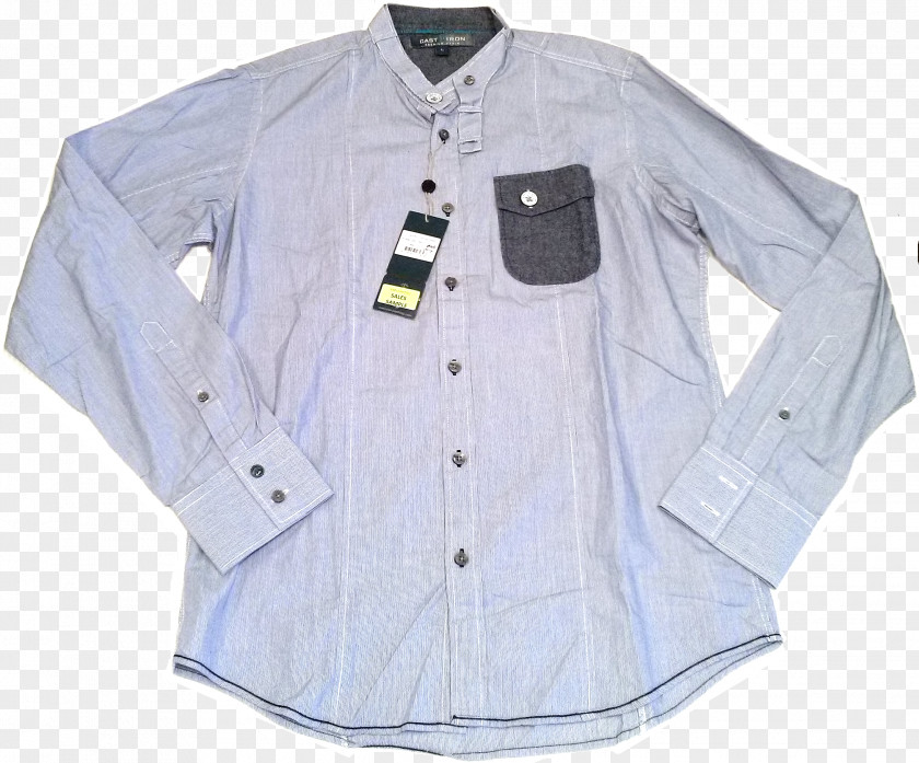 Dress Shirt Collar Blouse Button Outerwear PNG