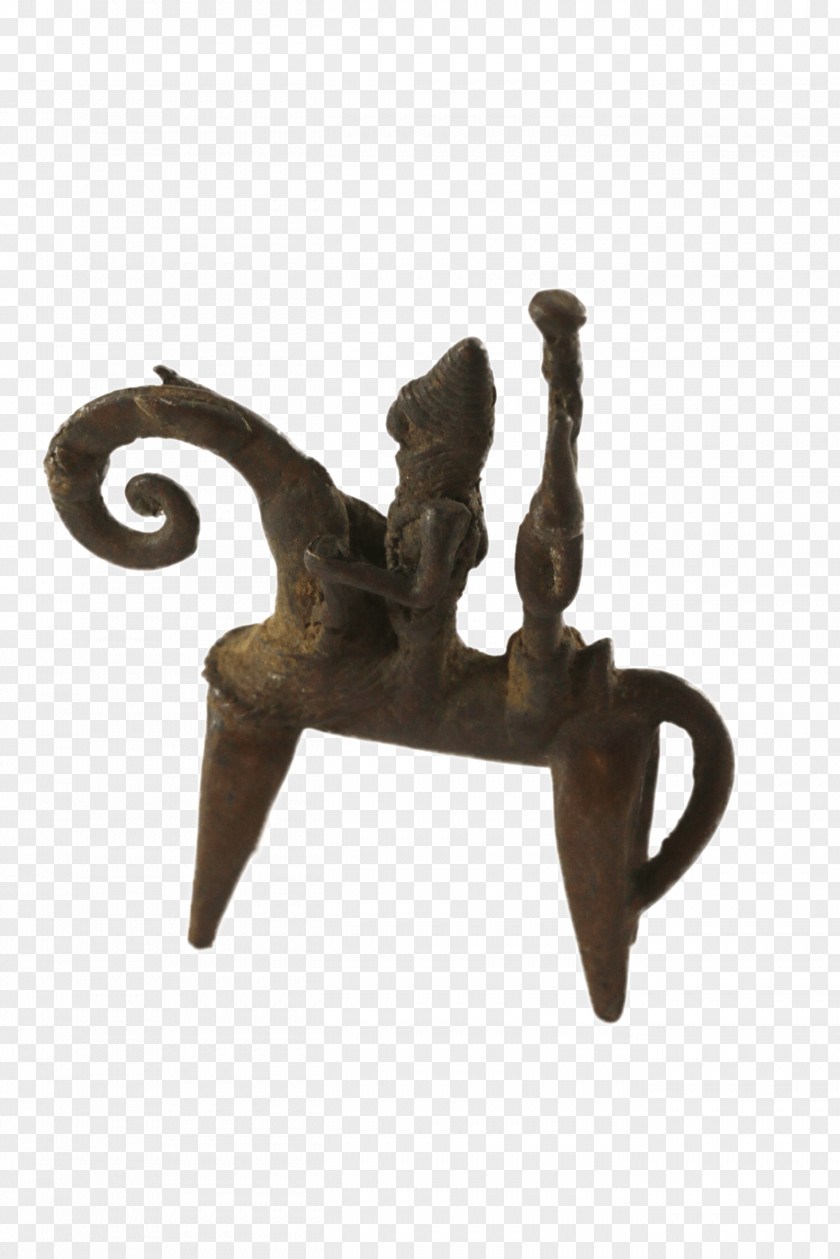 Headless Horseman Bronze Sculpture Metal Figurine PNG