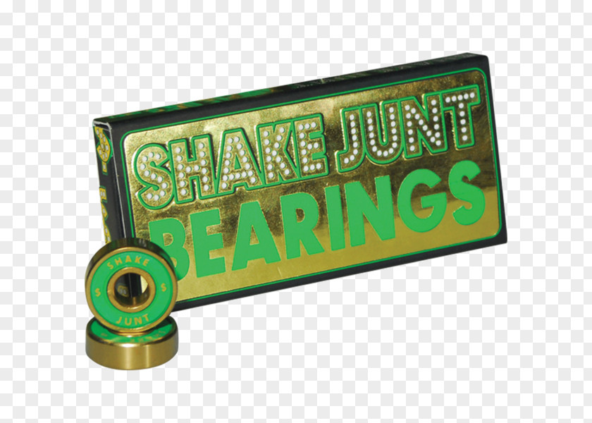 Shake Junt Triple Og's A-7 Bearings Single Set ABEC Scale Skateboard Product PNG