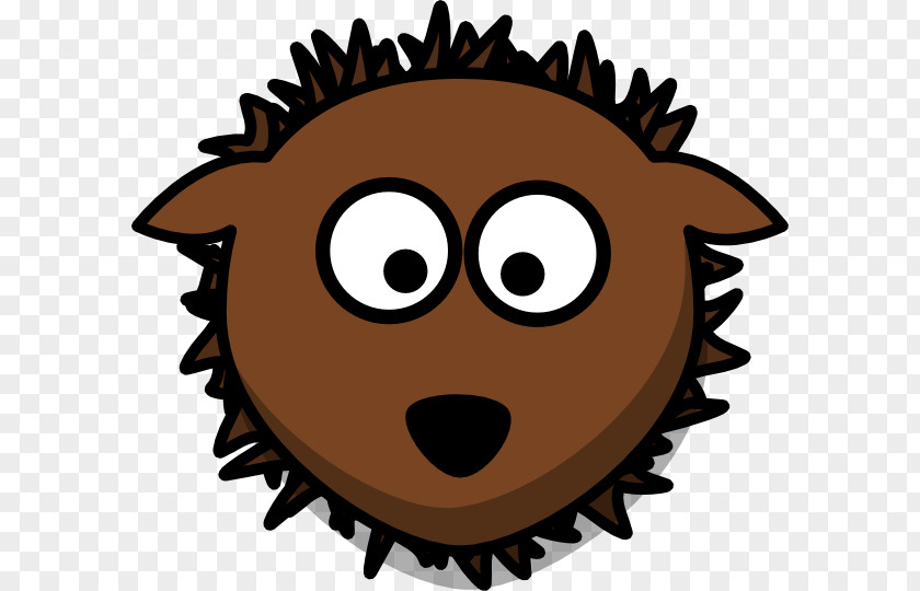 Hedgehog Clipart Smiley Clip Art PNG