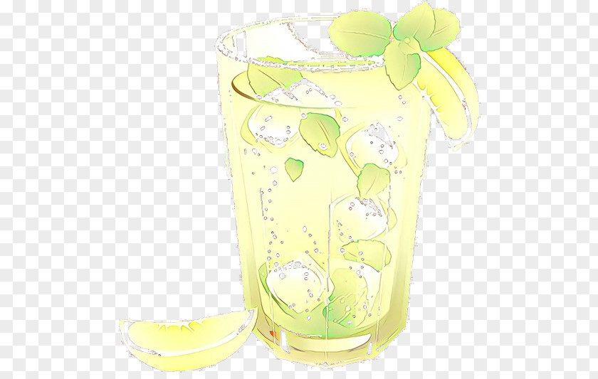 Vase Cocktail Garnish Lemon Juice PNG