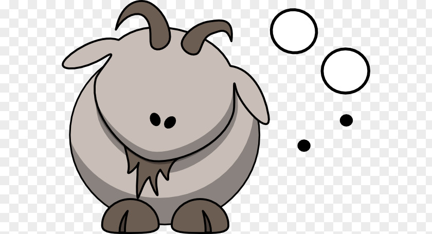 Becky Vector Clip Art Boer Goat Sheep Free Content PNG