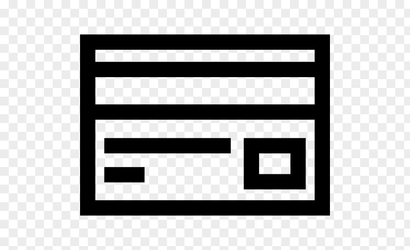 Credit Card Symbol Logo Rectangle Square PNG