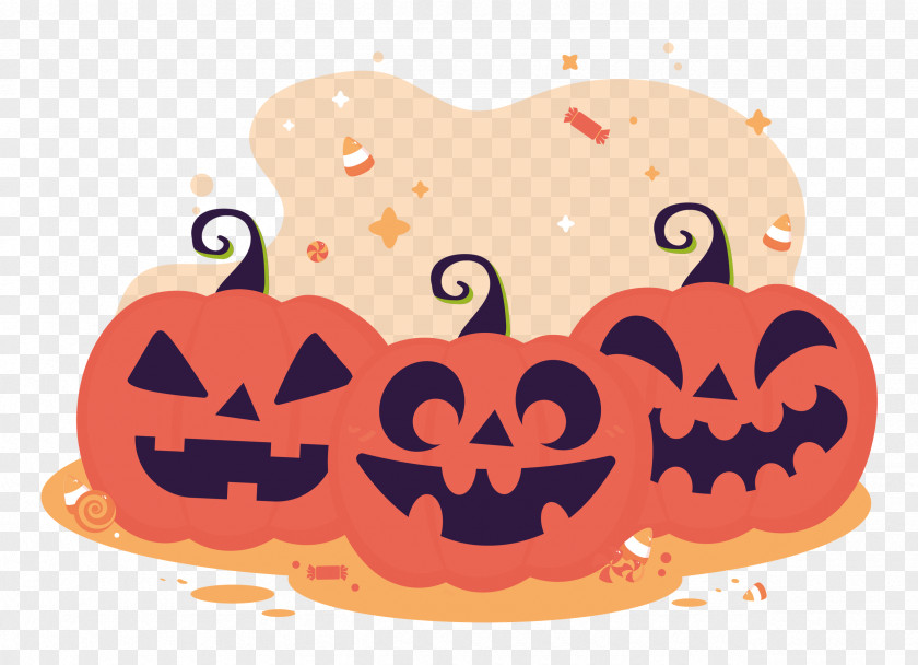 Spooky Sticker Halloween Object Halloween Element PNG