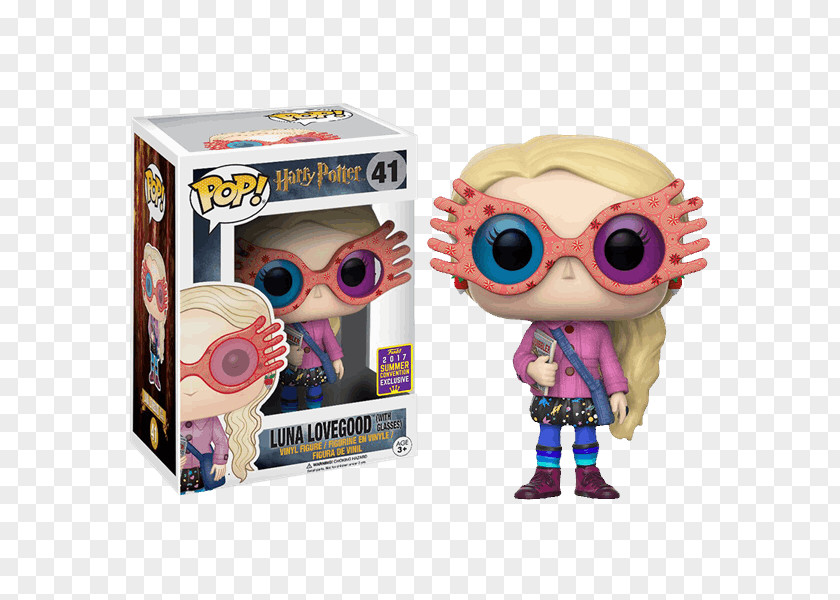 Toy San Diego Comic-Con Luna Lovegood Funko Action & Figures Collectable PNG