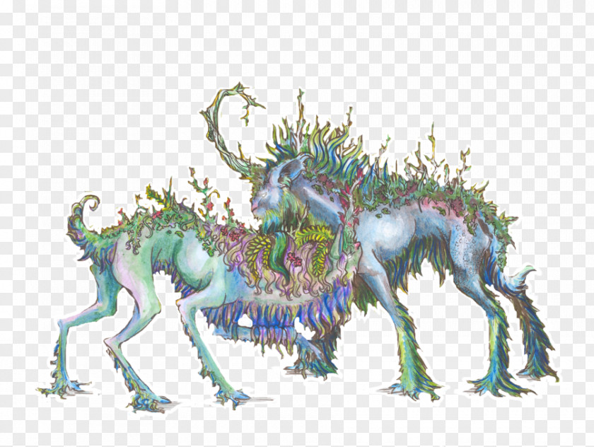 Dragon Qilin Legendary Creature Unicorn Mythology PNG