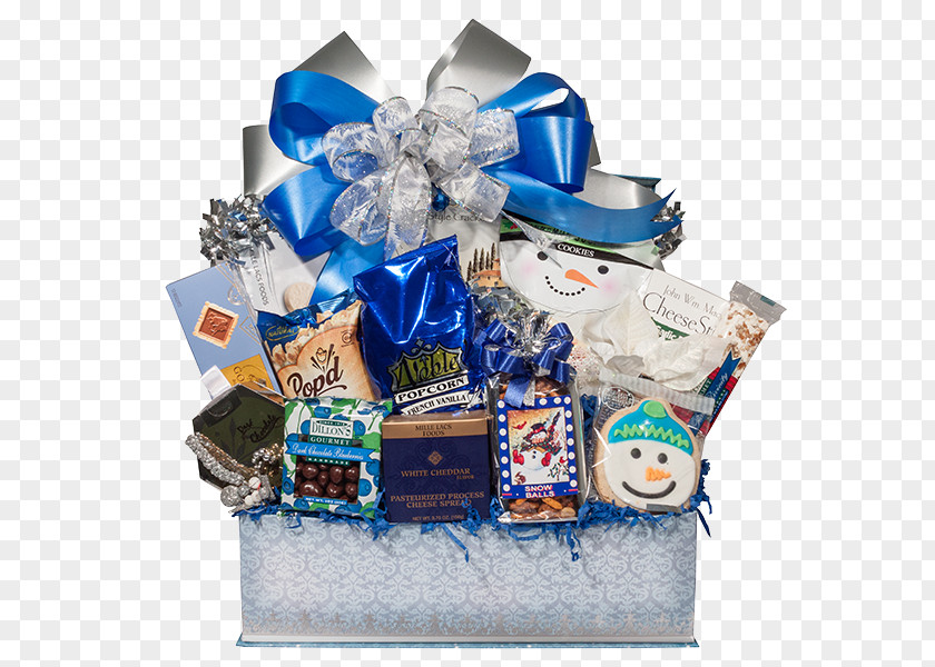 Let It Snow Food Gift Baskets Hamper PNG