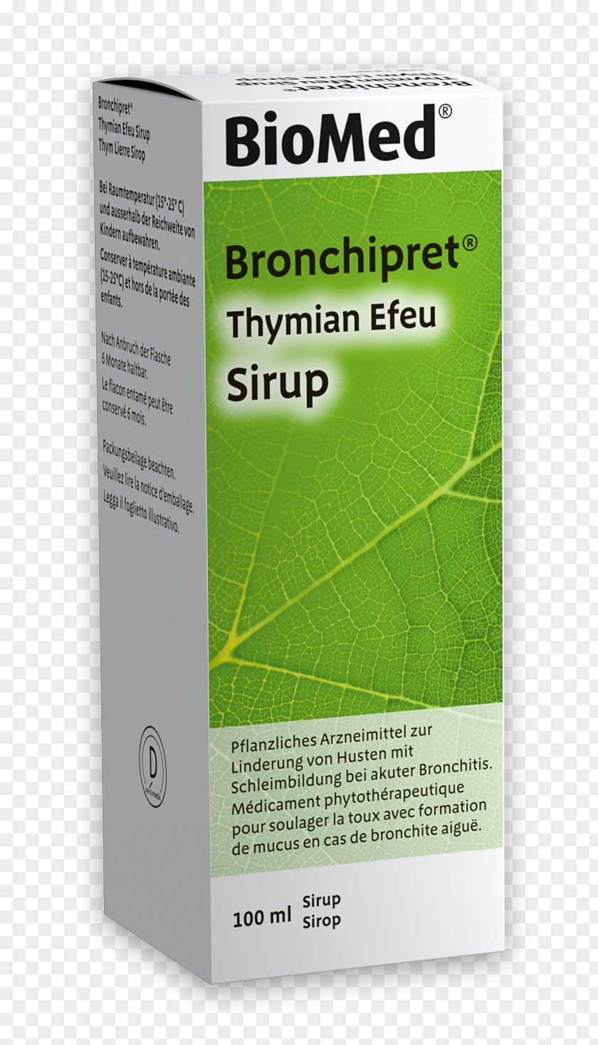 Sirup Biomed AG Cough Syrup Thyme Pharmaceutical Drug PNG