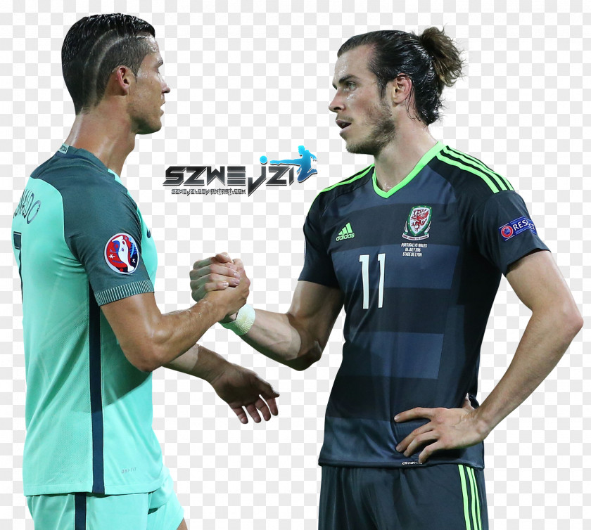 Cristiano Ronaldo Gareth Bale Real Madrid C.F. Portugal National Football Team Wales UEFA Euro 2016 PNG