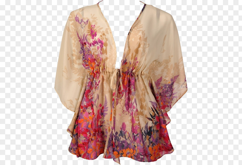 Dress Shoulder Magenta Silk PNG