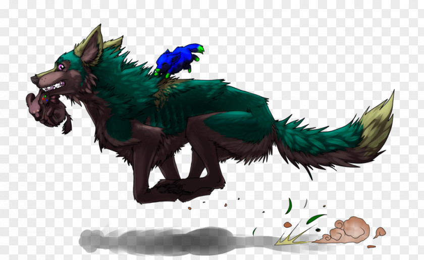 Epic Fail Horse Dragon Tail Feather PNG