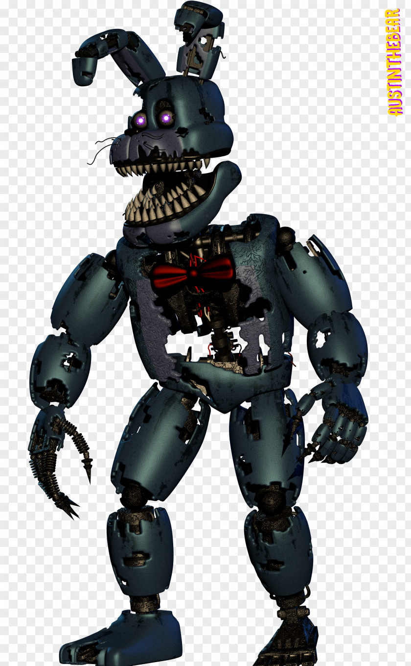 Nightmare Five Nights At Freddy's: Sister Location Bendy And The Ink Machine Drawing Action & Toy Figures Military Robot PNG