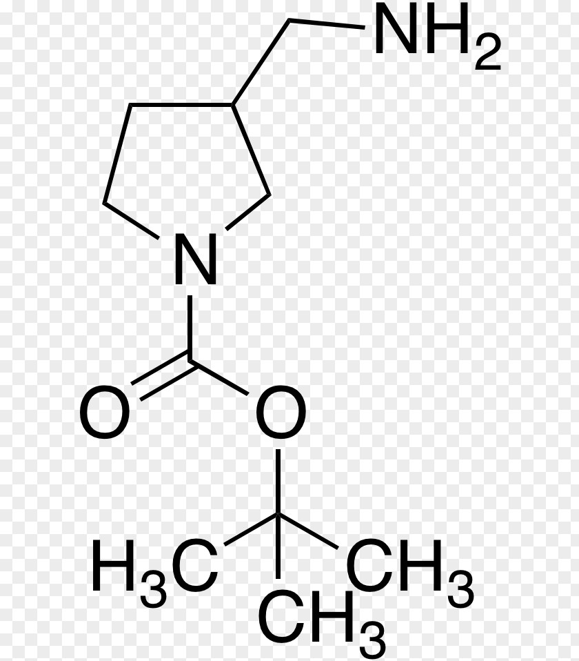 Pyrrolidine Carboxylic Acid Acetic Para-tert-Butylbenzoic PNG