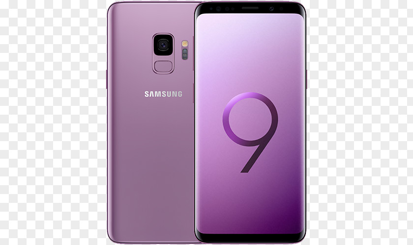 Samsung Galaxy S9+ Lilac Purple Telephone Dual SIM PNG