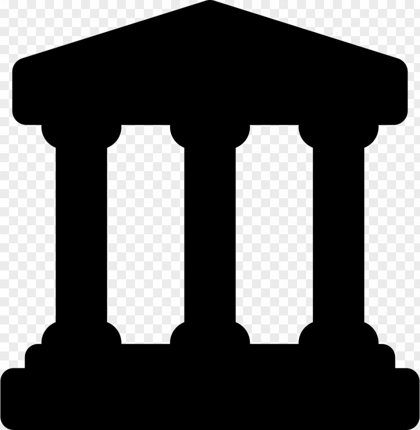 Symbol Column Ancient Greek Temple Vector Graphics PNG