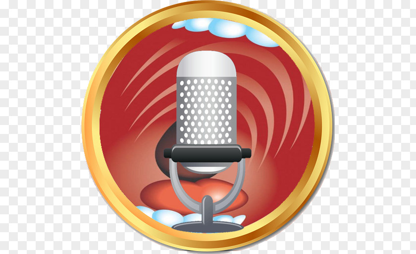 Microphone Circle PNG