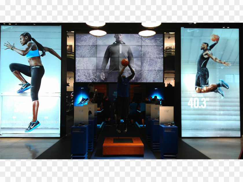 Nike Nike+ FuelBand Video Wall Physical Fitness Computer Monitors Display Device PNG