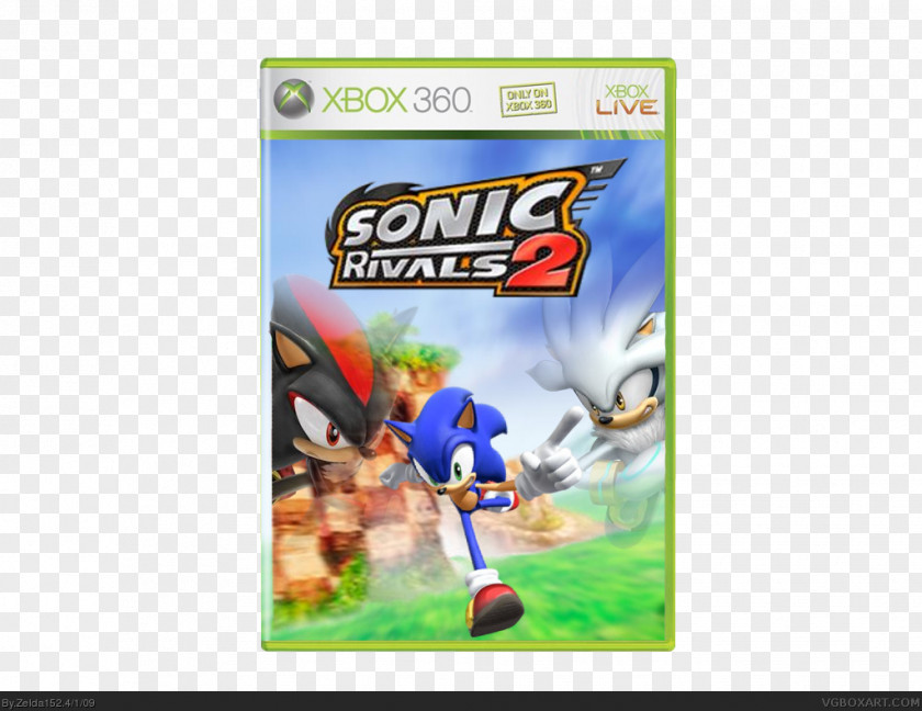 Rivals Sonic 2 Xbox 360 PlayStation Portable Video Game PNG